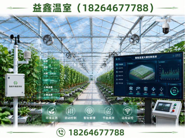 山东连栋温室展示图